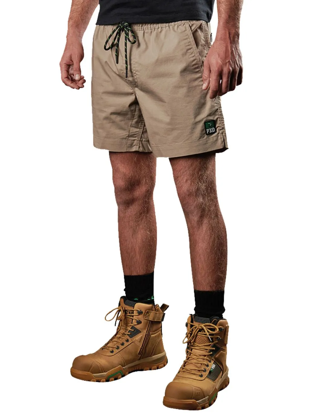 WS-4 Elastic Waist Work Shorts
