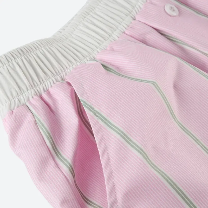 Y2K Striped Boxer Shorts