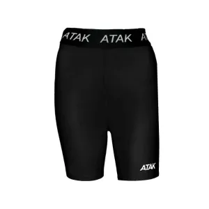 Youth Girls Black Compression Shorts