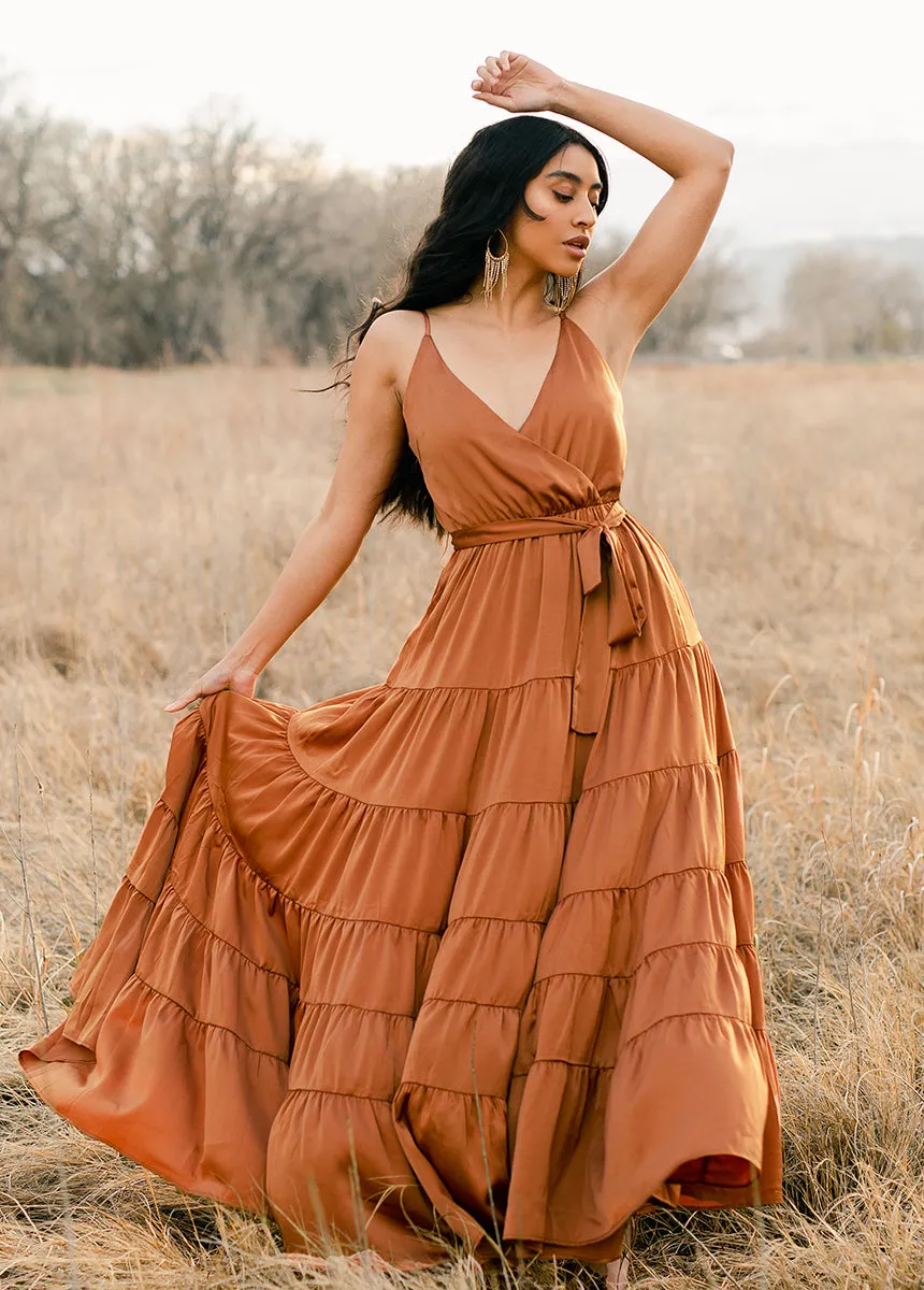 Zayla Bridesmaid Dress in Sienna