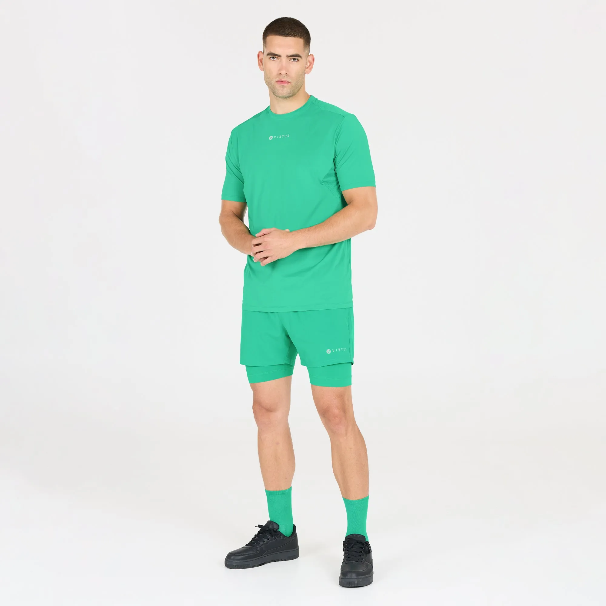 Zayne 2-in-1 Stretch Shorts