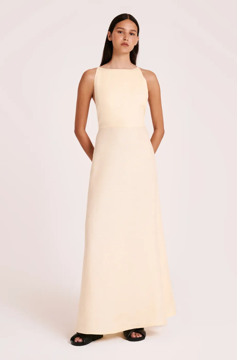 Ziba Linen Maxi Eggnog