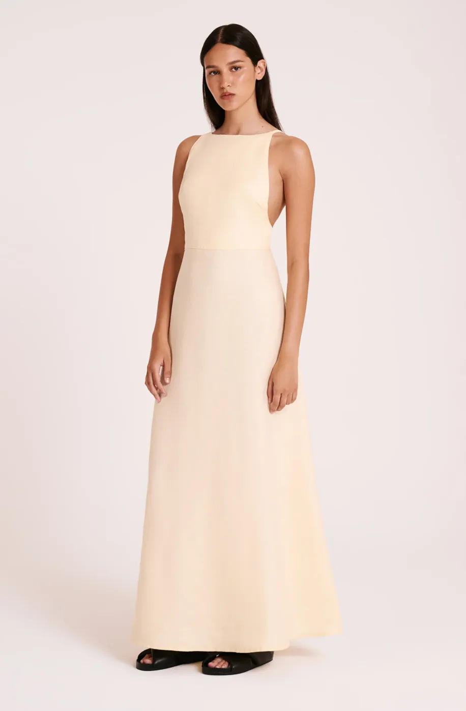 Ziba Linen Maxi Eggnog