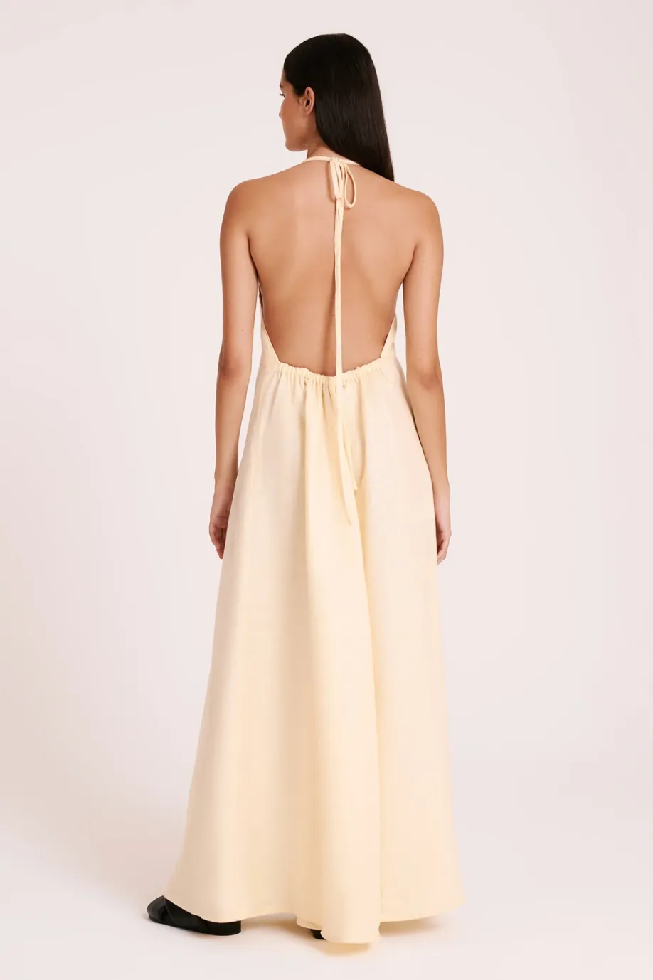 Ziba Linen Maxi Eggnog