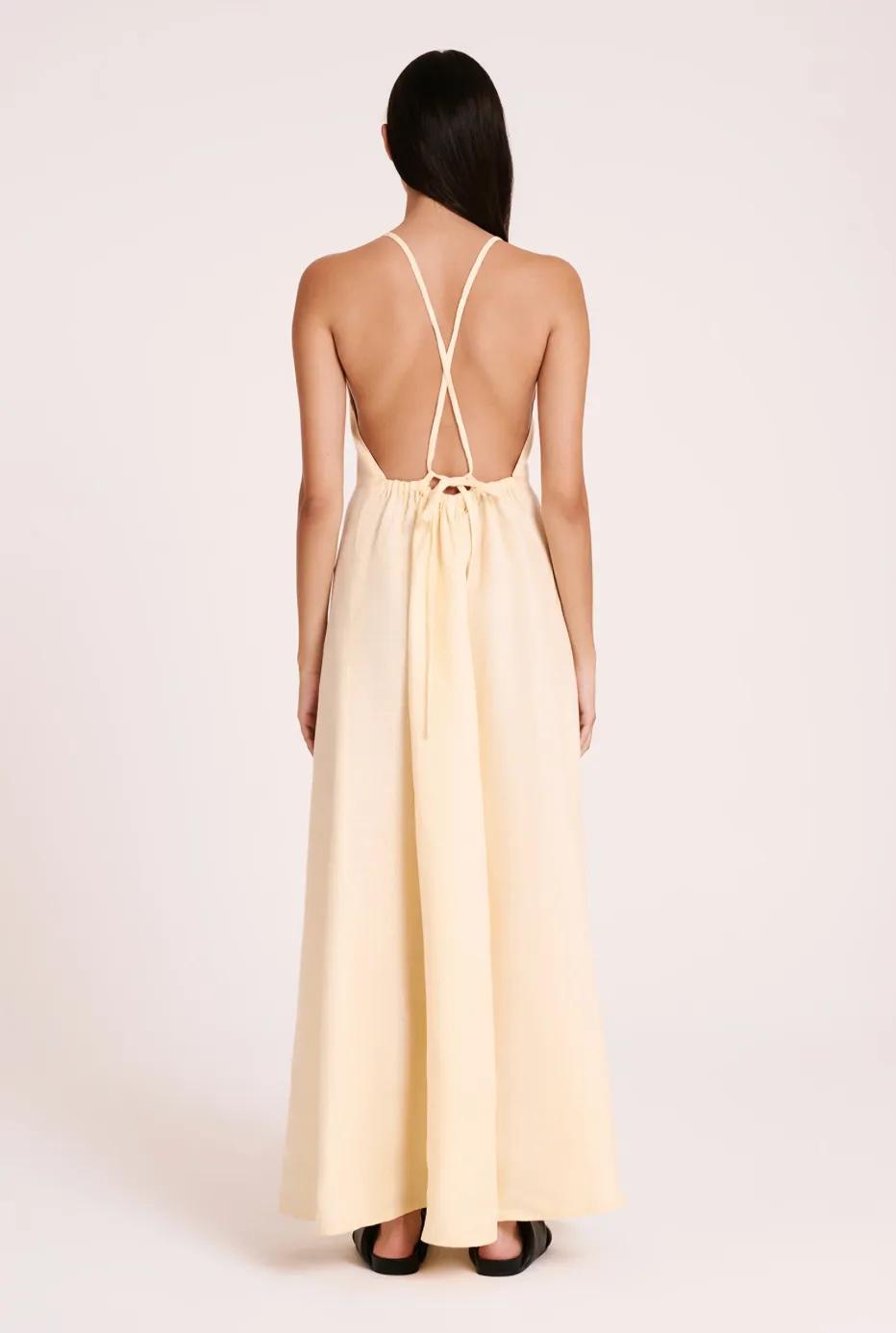 Ziba Linen Maxi Eggnog