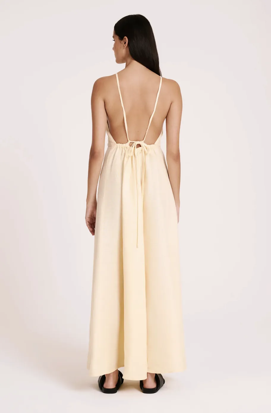 Ziba Linen Maxi Eggnog